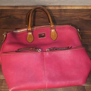Dooney and Bourke Pink Leather Bag